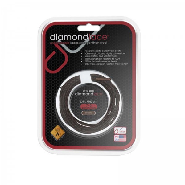 Diamond Performance DL063BRO Diamondlace 63-In. Brown Fire Resistant