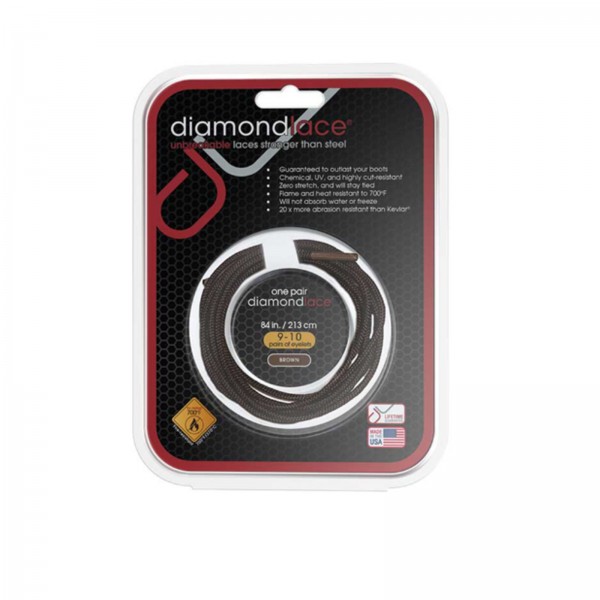 Diamond Performance DLFR084BRO Diamondlace  84-In. Brown Fire Resistant