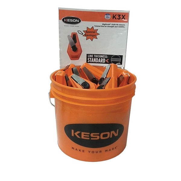 Keson K3XBKT Chalk Line Reel 100' 25/PK