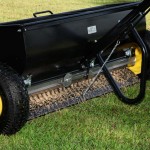 Spyker P70-12010 Commercial Drop Spreader Powder Coated 120 Lb. Capacity