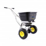 Spyker S60-12020 Commercial Push Spreader Mulch & More Stainless Steel 120-Lb. Capacity