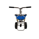 Spyker SPY50L-2S Commercial Push Spreader ICE Stainless Steel 13-In. Wheel 50-Lb. Capacity