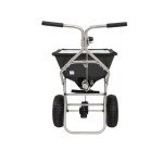 Spyker SPY80-1S Commercial Push Spreader Stainless Steel 80 Lb. Capacity