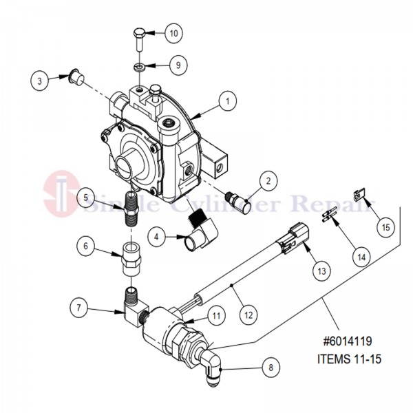 Diamond Product 2505195 Regulator Assembly 896cc-993cc