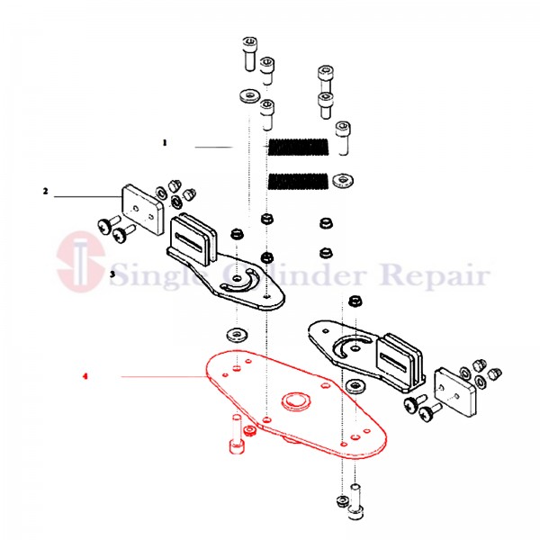 Diamond Product 2508624 Shake Bar Frame