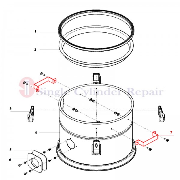 Diamond Product 2508631 Drum Handle