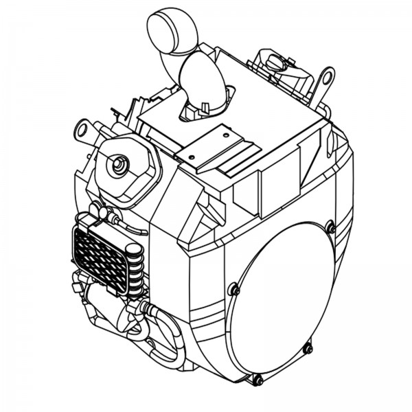 Diamond Product 2600642 Engine, 20.5 Hp Honda (Gx660)