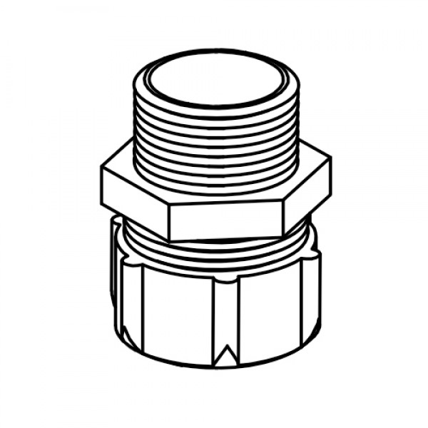 Diamond Products 2800043 Connector,1/2"-5/8" Cord 3/4npt