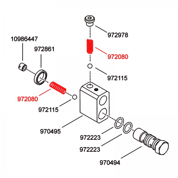 Diamond Products 3401135 Spring