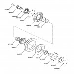 Diamond Products 3401208 Pulley,Complete Idler (With Shaft And M10 Thread)