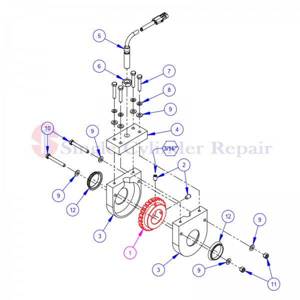 Diamond Product 2600745 Engine, CAT C1.7 Stage V