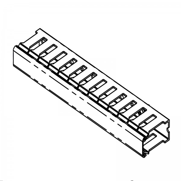 Diamond Products 6016635 Duct, Wire, 1" X 2" X 10-1/4"