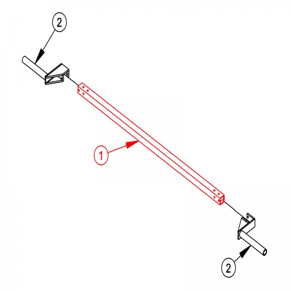 Diamond Products 6020006 Wire Saw Mast - 96" Long