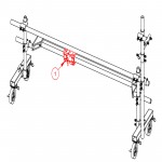 Diamond Products 6020019 Roller Carriage Assembly For (WS25) Wire Saw