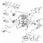 Diamond Products 6020019 Roller Carriage Assembly For (WS25) Wire Saw