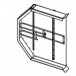 Diamond Products 6020042 36" Wheel Guard Assembly