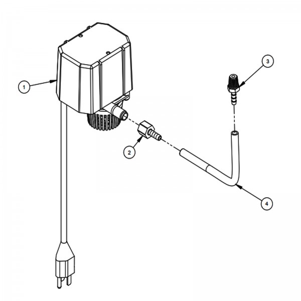 Diamond Products 6030132 Water Pump Assy., CC800M 115v