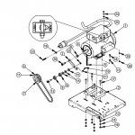 Diamond Products 6040819 Electric Motor Assembly -230v