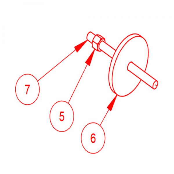 Diamond Products Kit Guide Wheel 6041086