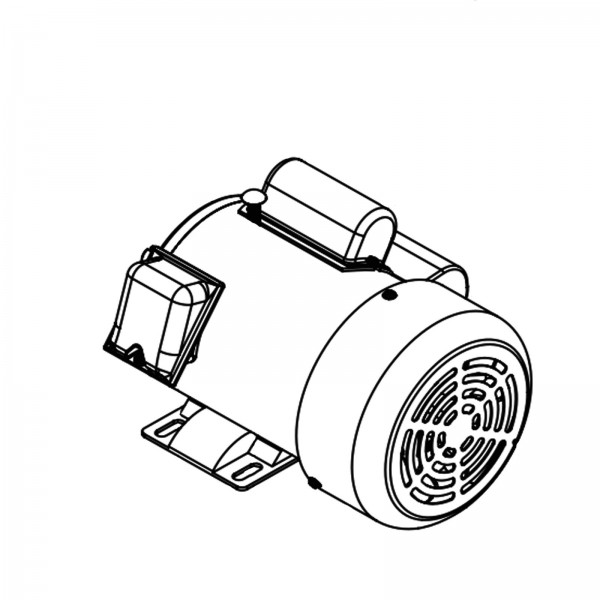 Diamond Products 6043175 1-1/2 Hp Electric Motor For CC900TE & CC1000T