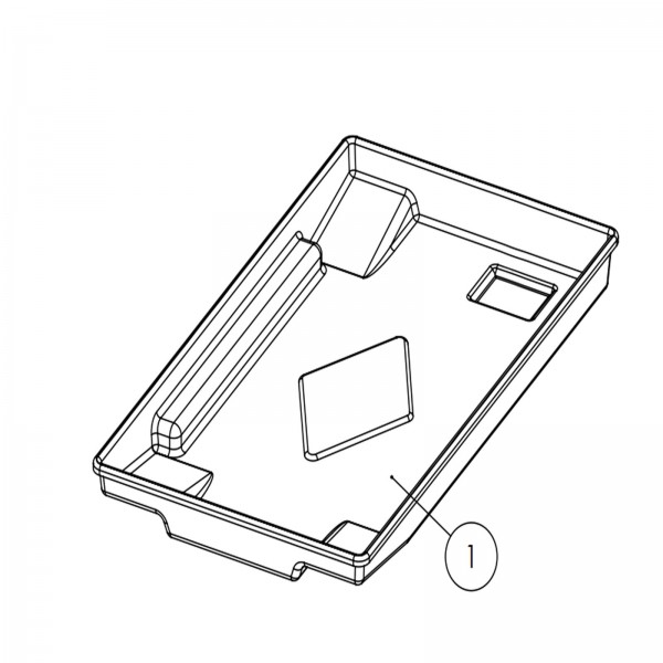 Diamond Products 6043189 Abs Water Tray