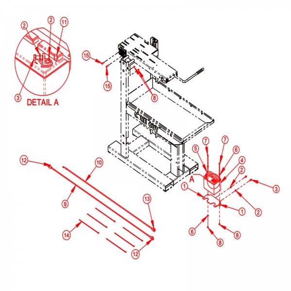 Diamond Products 6045529 Battery Assembly Option