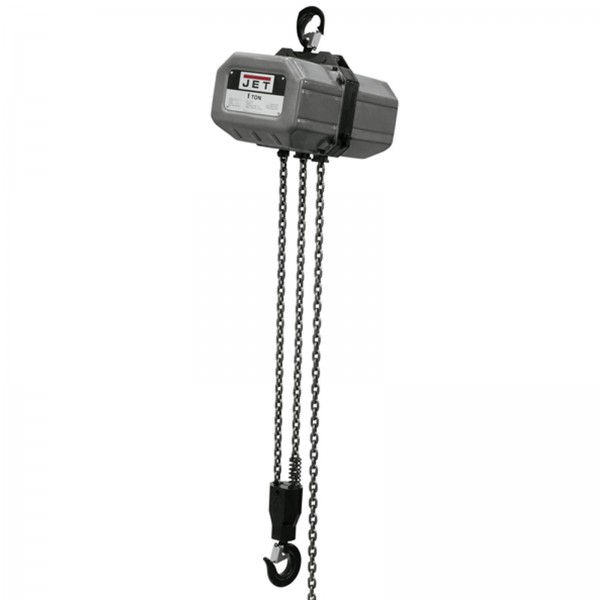 Jet Tools 132000 Chain Hoist 1 Ton 20' Lift 230V