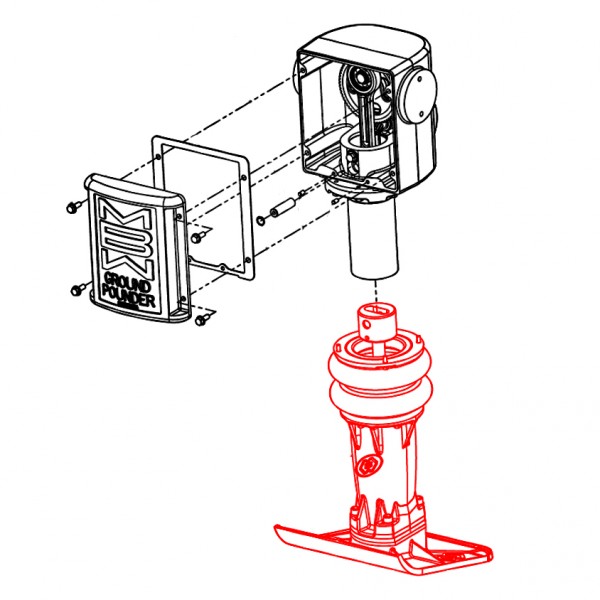 MBW 20036 Lower Unit Assembly 421