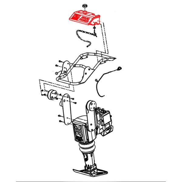 MBW 20422 Tank Fuel With Decals 