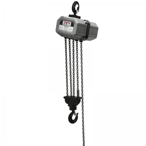 Jet Tools 511500 Chain Hoist 5 Ton 15' Lift 115V