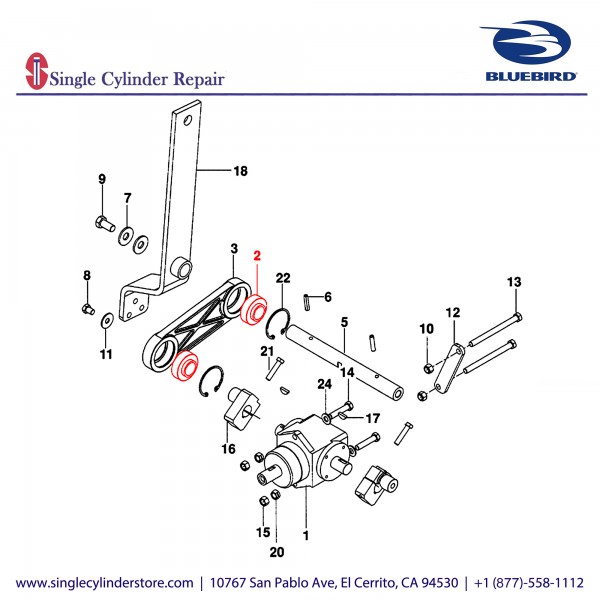 Bluebird 539102677 Bearing 