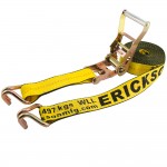 Erickson Manufacturing 78627 Ratchet Strap 2"X27' J-Hook 6/BX