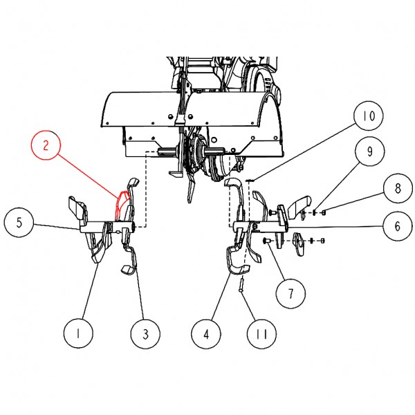 Orec 80-1310-822-00 Regular Tine R