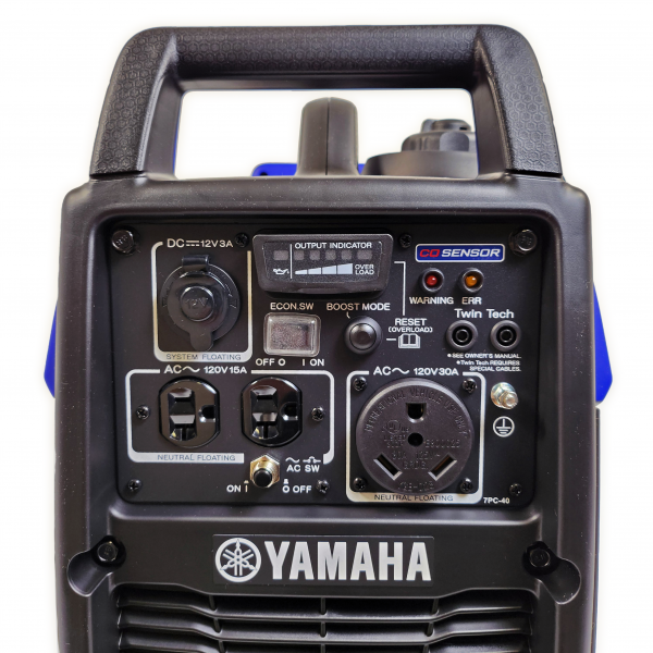 Yamaha EF2200iS 2200 Watt Inverter Generator with CO Sensor