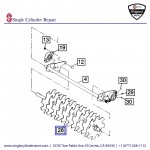 Exmark 126-0034 Slicer Shaft