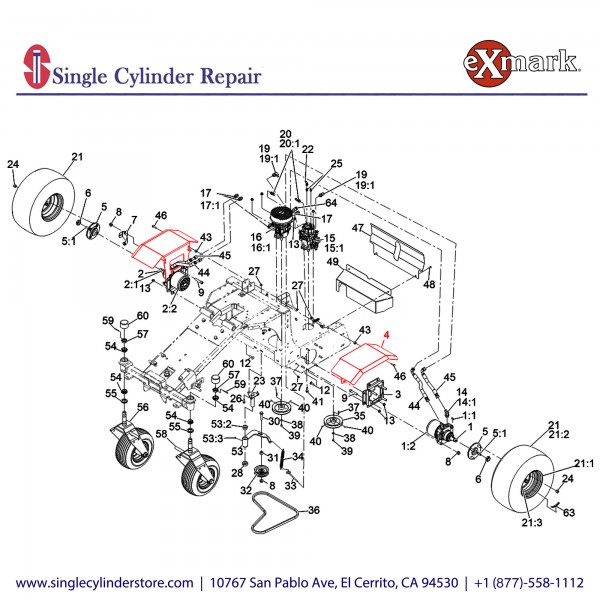 Exmark 142-0307-01 FENDER AE