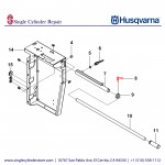 Husqvarna Construction 504861701 LEVER, ADJUSTABLE CLAMPING 