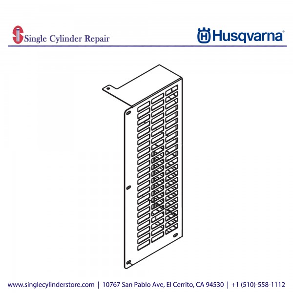 Husqvarna GUARD, ENGINE RH JD H-ORANGE 505067807