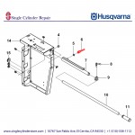 Husqvarna Construction 542174679 LEVER:  ADJUSTABLE