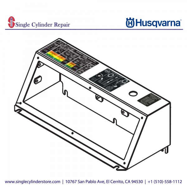 Husqvarna Box, Instrument Panel H. 542206468