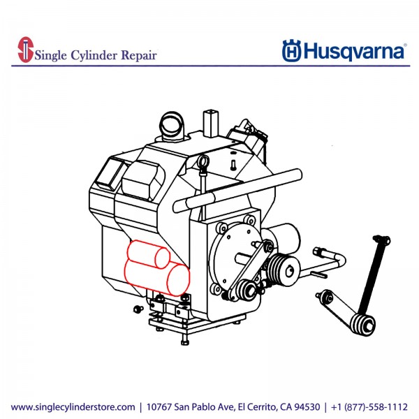 Husqvarna Construction 505484301 Starter (motor)