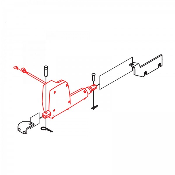 Husqvarna Construction 506002701 Actuator, Linear - 40mm 