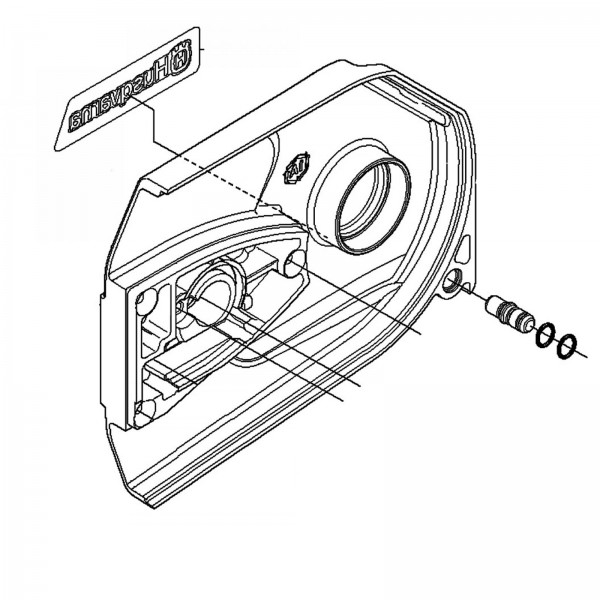 Husqvarna Construction 506332505 Clutch Cover