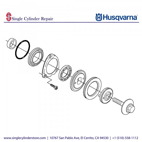 Husqvarna Gear Wheel Assy 506352304