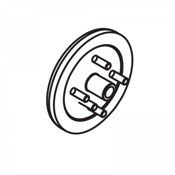 Husqvarna Construction 522965927 FLANGE 5DP ARB 7" OUTER BO