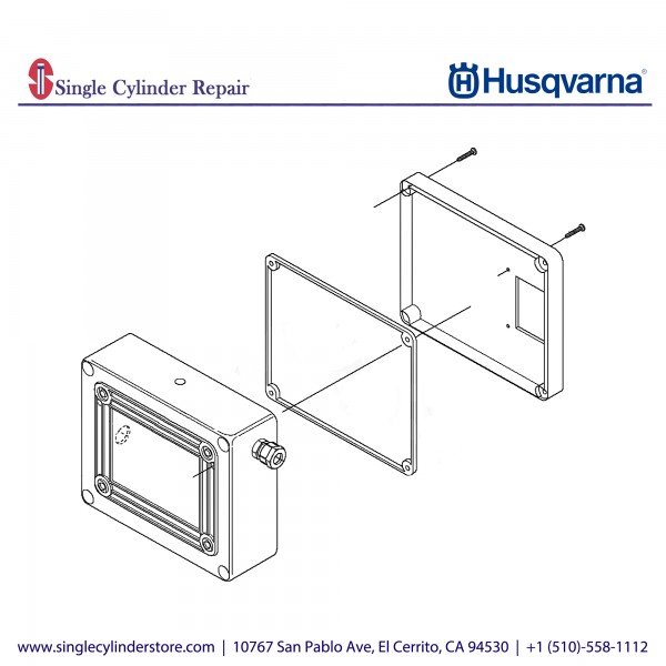 Husqvarna ELECTRIC HOUSING/COVER 531031840