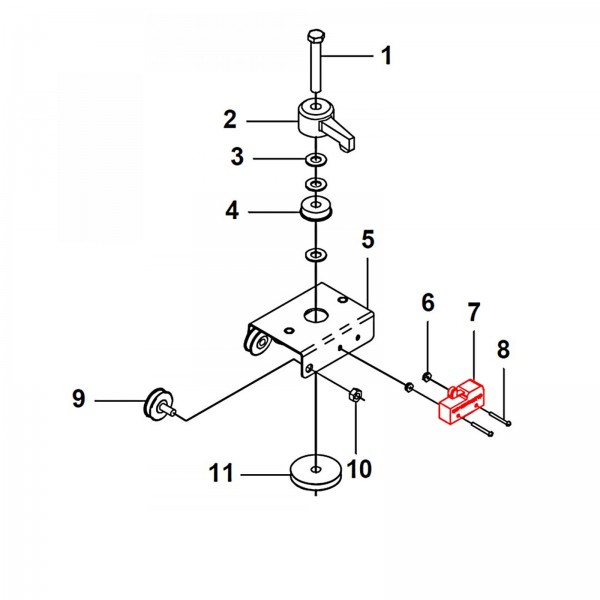 Husqvarna Construction 539301153 SWITCH, MICRO DEPTH STOP 