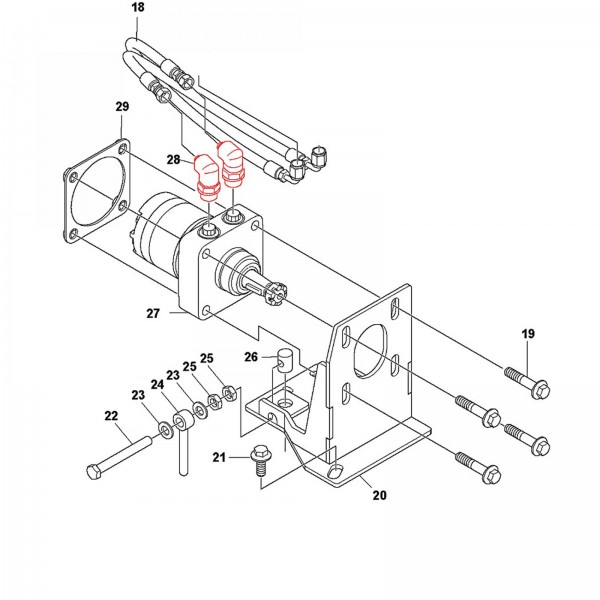 Husqvarna Construction 541204765 ADAPTER