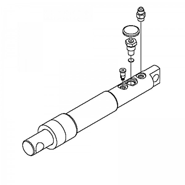 Husqvarna Construction 542199761 CYLINDER KIT 1.5X5.5 W/VALVES 