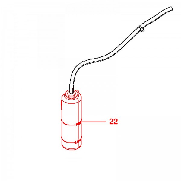 Husqvarna Construction 542205134 SUB-TANK ASSY